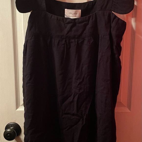 NWT Tuckernuck Pomander Place Black Hazel Flutter Sleeve Dress, M or L - Picture 8 of 12